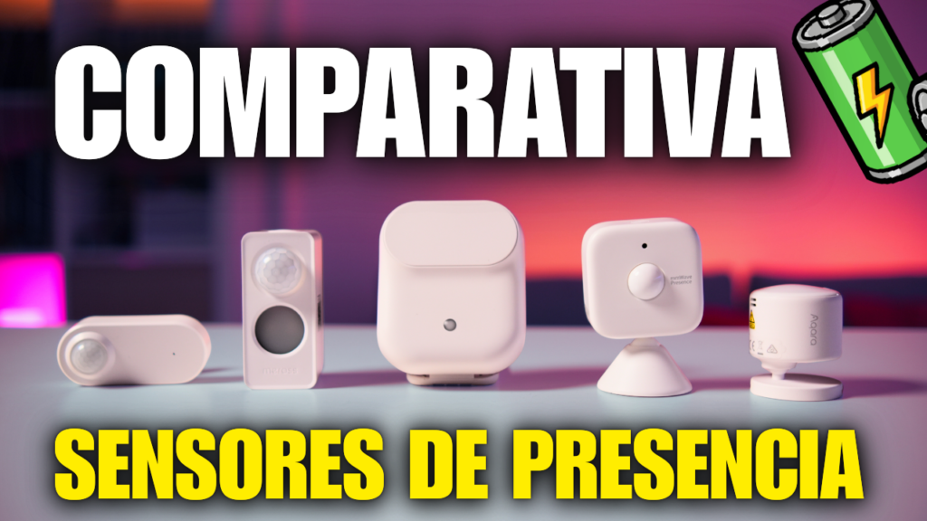Comparativa Sensores de Presencia